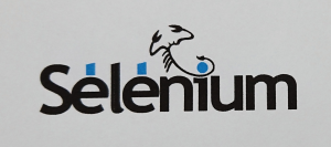 Logo de Sélénium Décor Tôle Émail Sélénium - Tôle émail décor